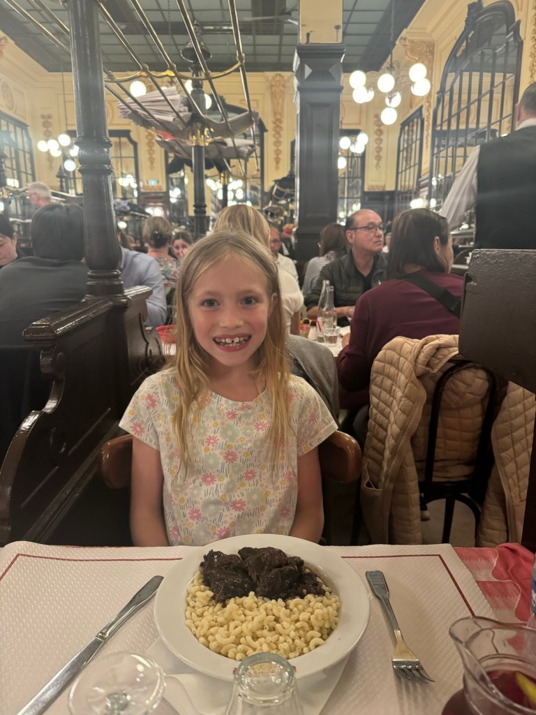 dinner at bouillon chartier